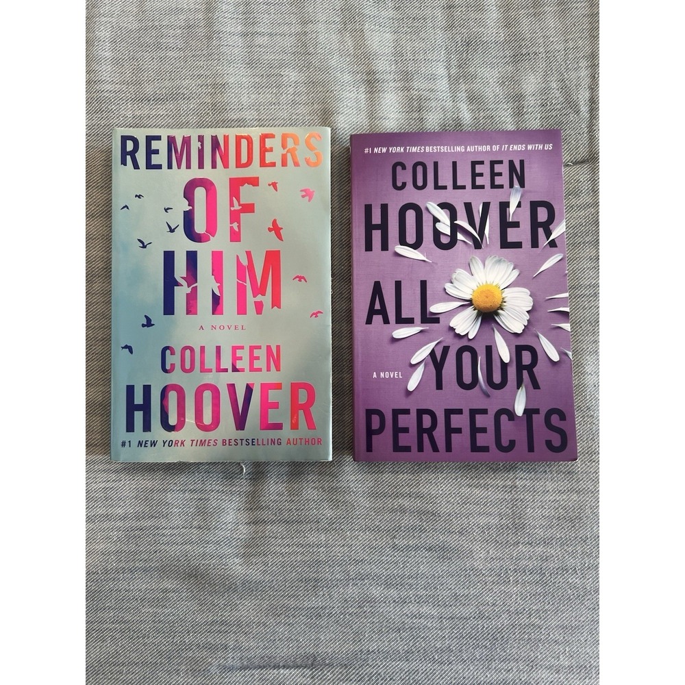 Reminders Of Him & All Your Perfects By Colleen Hoover Lot Of 2 Paperbacks